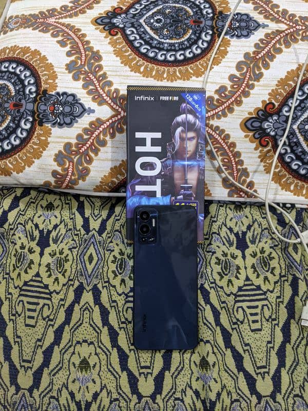 Infinix Hote 12 6+5 Gb 128 Gb with box charger original phone All ok 7