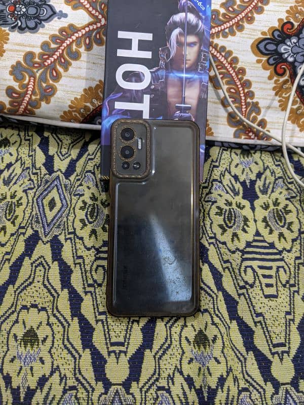 Infinix Hote 12 6+5 Gb 128 Gb with box charger original phone All ok 11