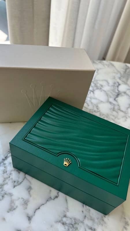 Brand New Authentic Rolex New Style Green Box Watch box 2