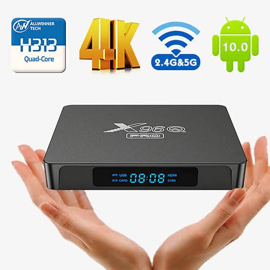 Smart TV box Cherry 4K Ultra HD Android 10. with Free G10 Voice Remote 4