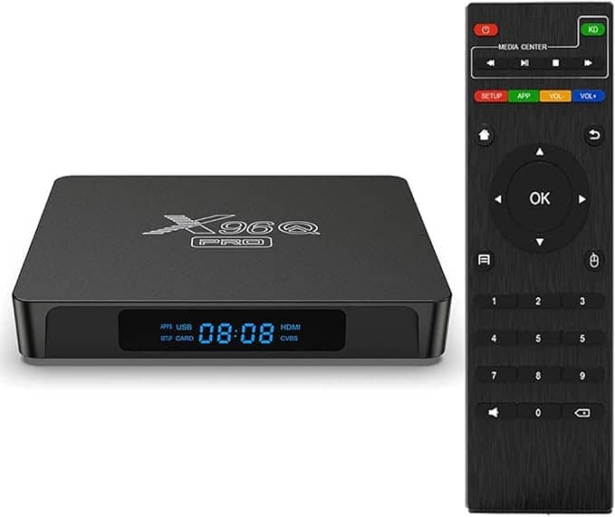 Smart TV box Cherry 4K Ultra HD Android 10. with Free G10 Voice Remote 9