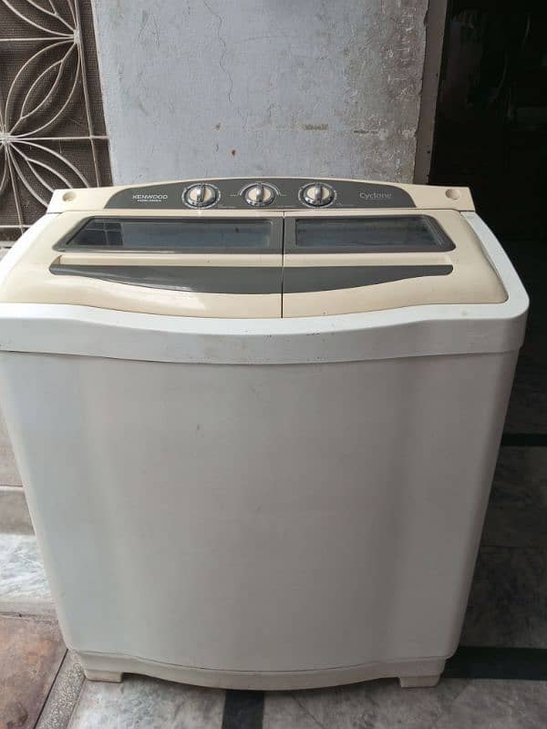 Kenwood semi automatic washing machine with dryer 1