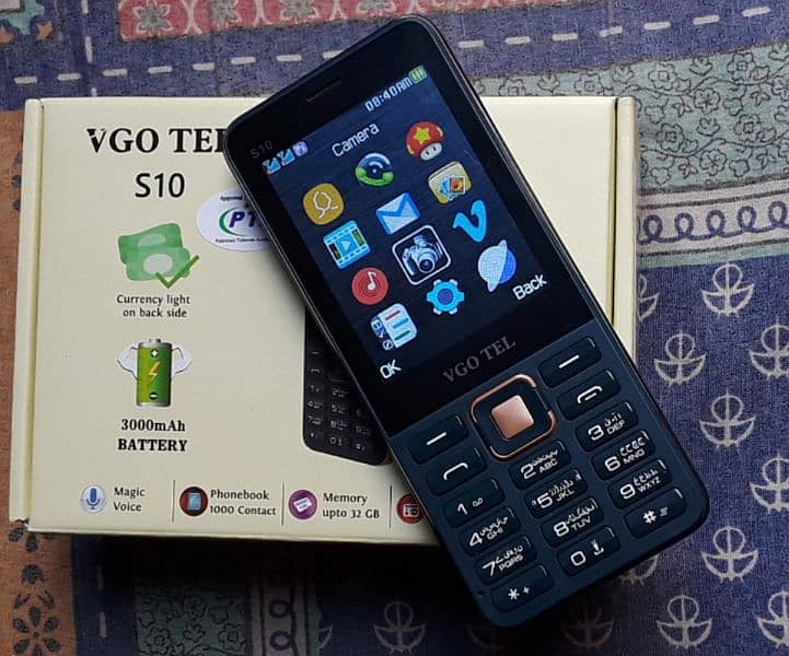 Vgo Tel S10 (Dual Sim) Keypad Typing Phone Type Button Vgotel 0