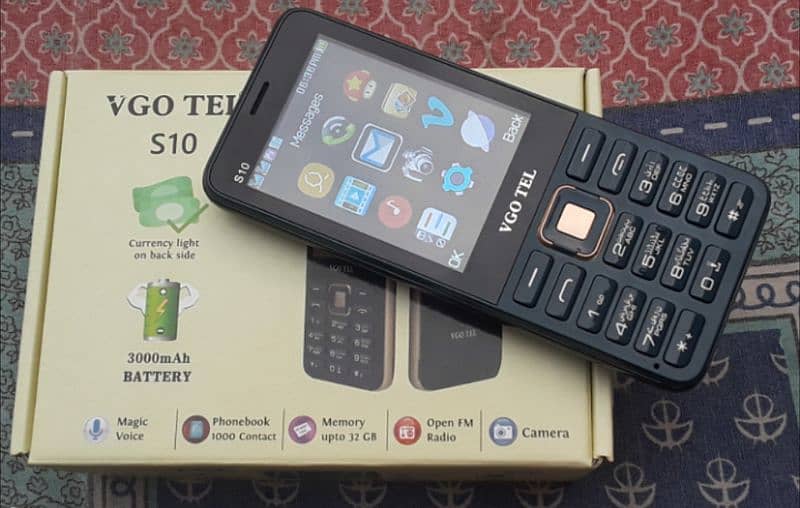 Vgo Tel S10 (Dual Sim) Keypad Typing Phone Type Button Vgotel 4