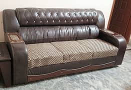 6 seated sofa set/ rexine material sofa/ sofa set 0