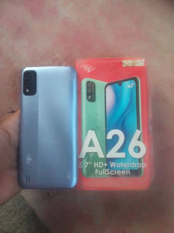 itel A26 With Box 2/32 0