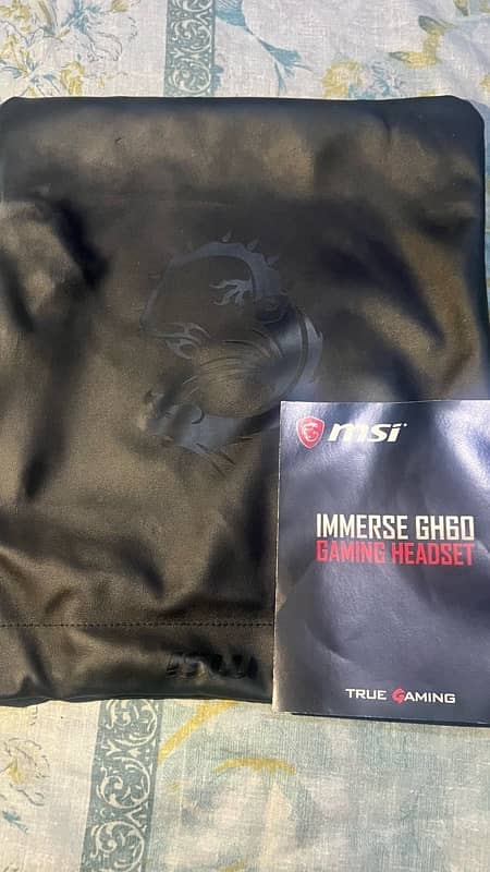 MSI Immerse GH60 Gaming Headset Brand new 4