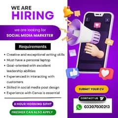 Social media marketer