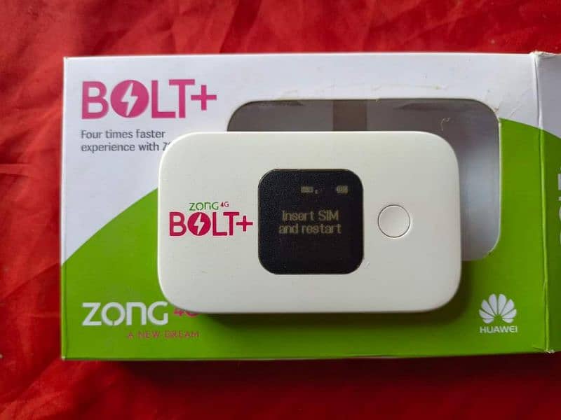 Zong 4G Evo Wingle Wifi Internet Device All sims 1