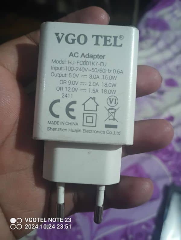 VGO TEL NOTE 23 7