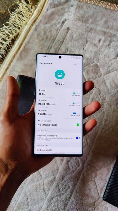 Samsumg Galaxy note 10 Plus 5g 1