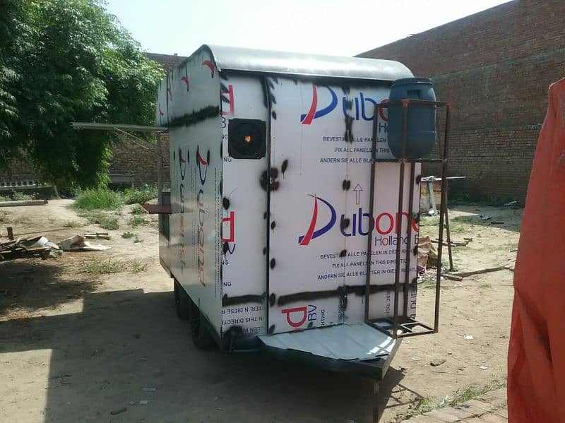 Riksha cart for fast food for sale urgent without bike 11