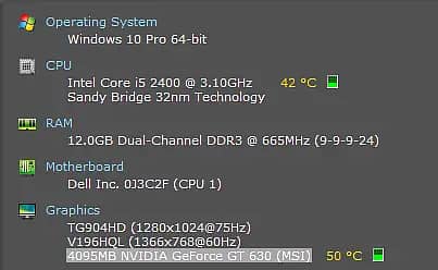 Core i5 2nd Gen With 4GB Graphic Card (Exchange Possible) 6