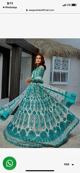 Walima Dress / Nikah Dress / 2nd day dress 1