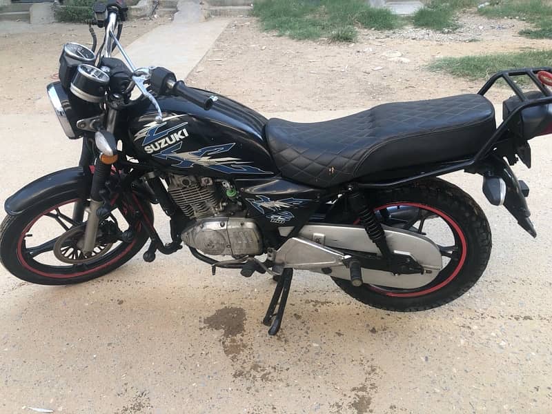 Suzuki GS-150 2013 converted in to special  edition 9