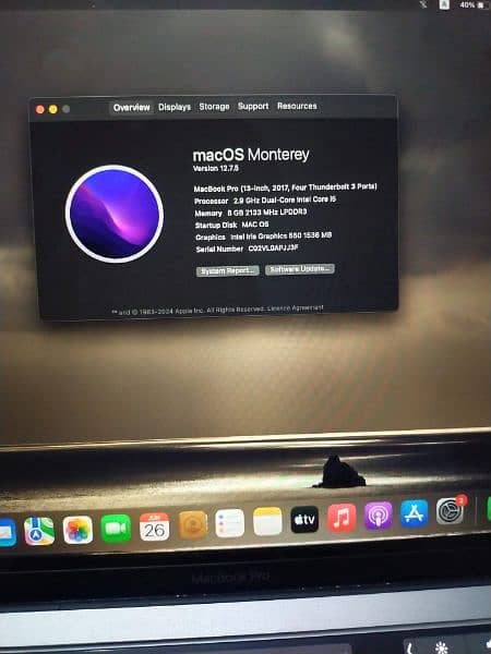 MacBook Pro 2017 7