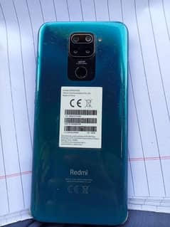 redmi note 9 box charger sath ha good condition 4gb 128gb 0