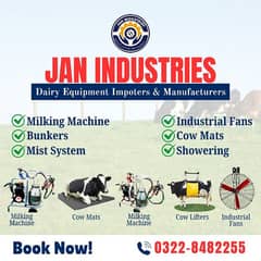 Milking Machine Cows For Sale | Dairy Fans | Indsuatrial Mist Sytem