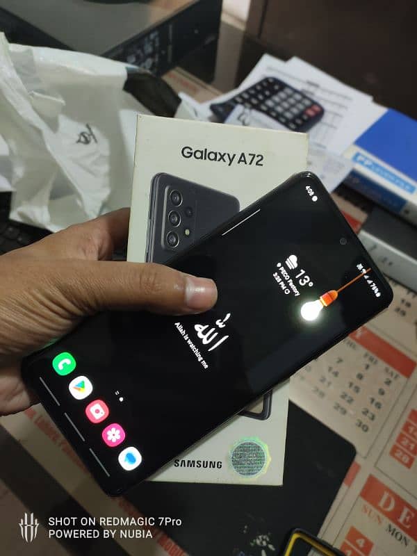 Samsung galaxy A72 0