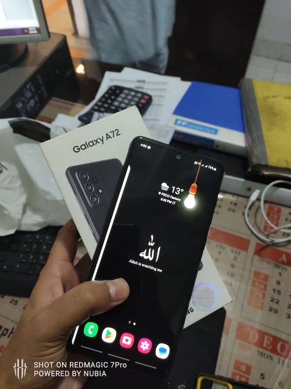 Samsung galaxy A72 2