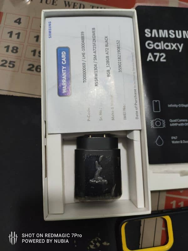 Samsung galaxy A72 5