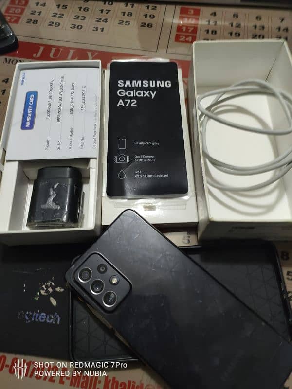 Samsung galaxy A72 10