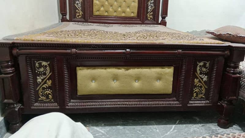 ڈبل بیڈ سایئڈ ٹیبل ڈریسنگ ٹیبل Double Bed side Table Dressing Table 6