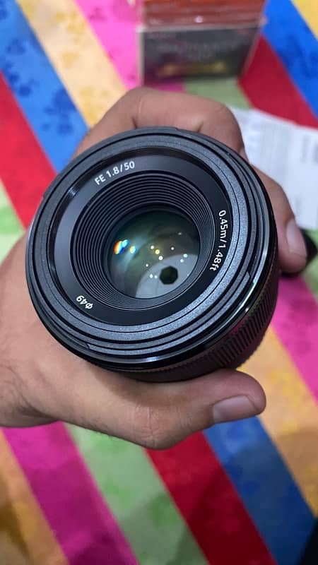 Sony FE 50mm 1.8 full frame Lens O3l7-4OO47O7 10