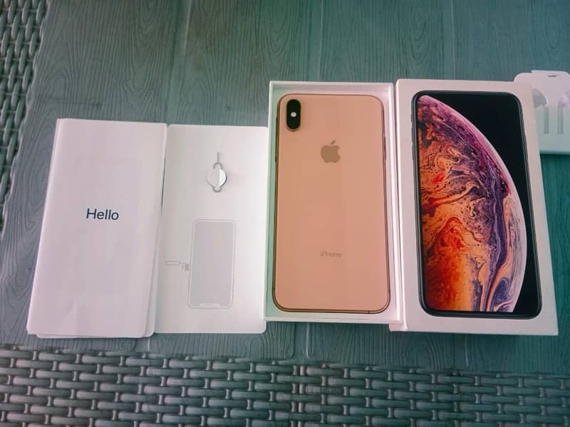 IPHONE XS MAX GOLD Official PTA Approved 7