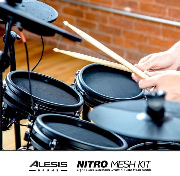 Alesis Nitro Mesh Drum Kit Complete with BOX 10/10 2