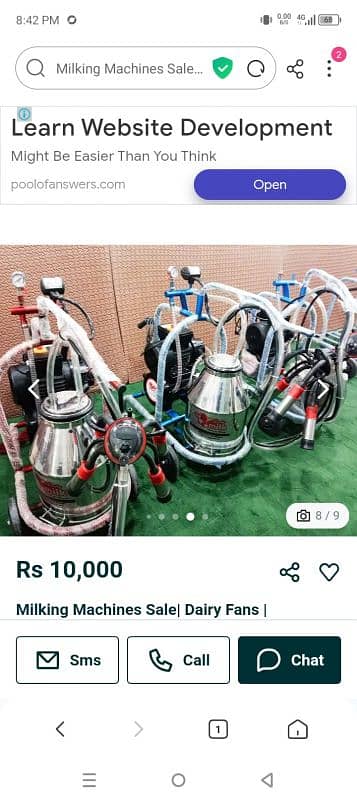 Milking Machine for cows and buffalos/ Milking machine prices in Pakis 2