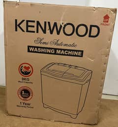 Kenwood Semi automatic MAchine, Twin tub(Spin & Dryer),color:White