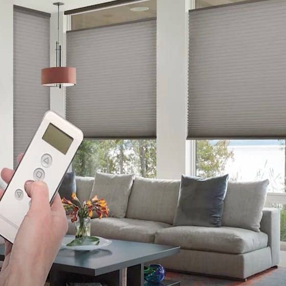 automatic remote control blinds roller blinds curtain track window 9