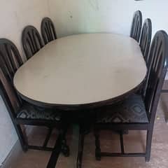 dining table and chair