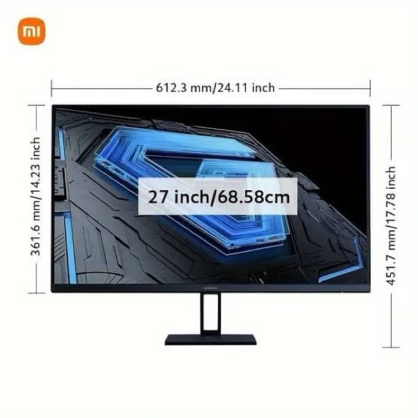 Xiaomi G27i 165Hz 27” 2K resolution gaming monitor 5