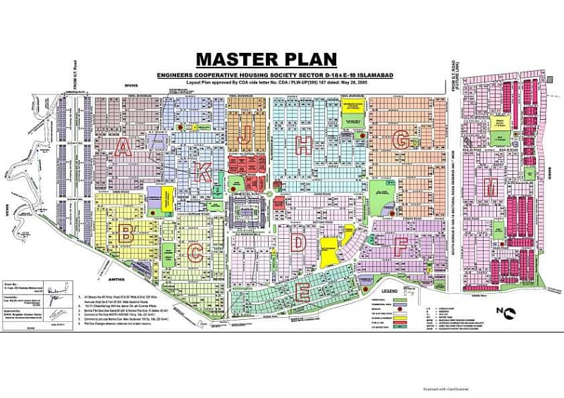 600 Square Yard Residential Plot Available. For Sale in Engineers Co-operative Housing Society. ECHS D-18. 1