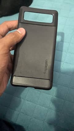 Spigen Rugged Armor Designed for Google Pixel 6 Case Matte Black