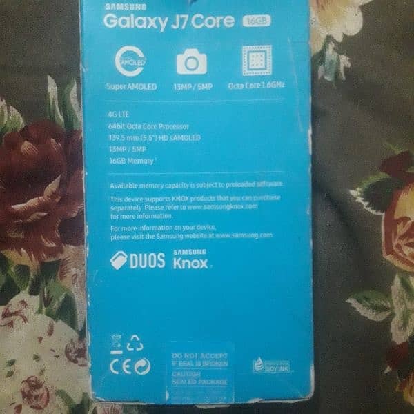 Samsung glaxy j7core 3