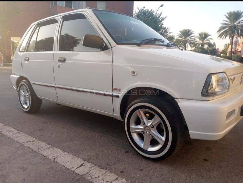 Suzuki Mehran VXR 2018 white 3