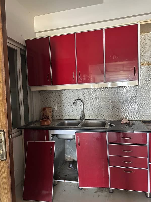 Kitchen shelves/Cabinets/Marble Top/Sink For Sale 6