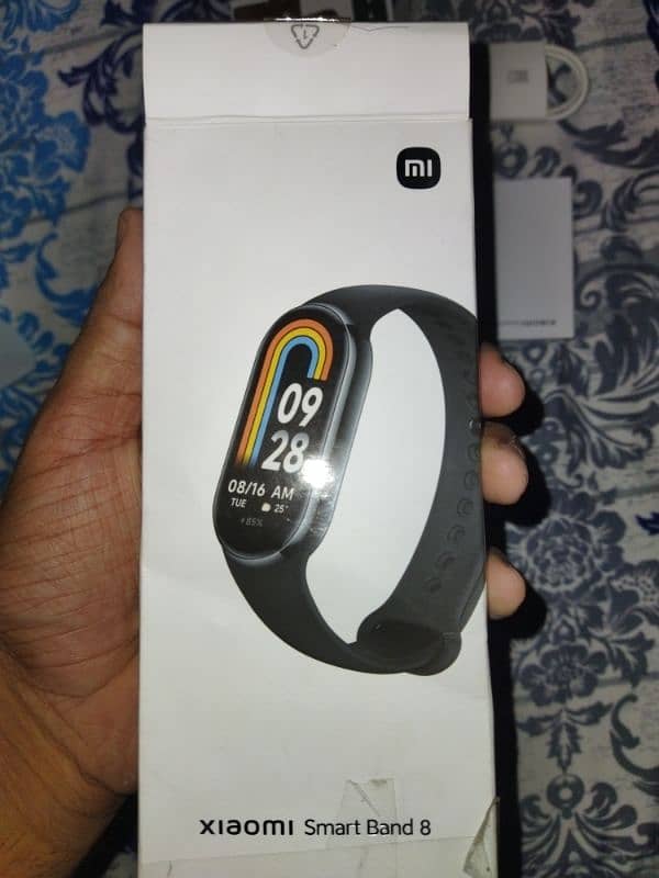 mi band 8 global version with two extra strap or protector bi laga ha 8