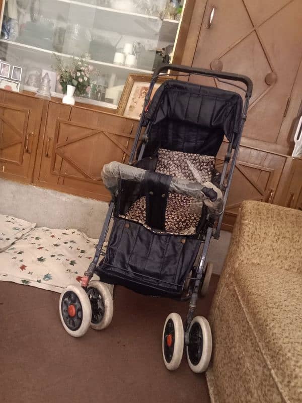 Best baby pram available. All metallic. 8