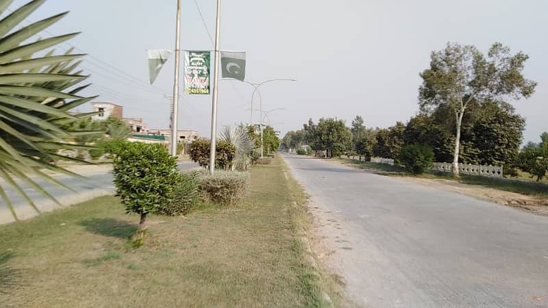 Own A Residential Plot In 20 Marla Chinar Bagh Shaheen Block 2