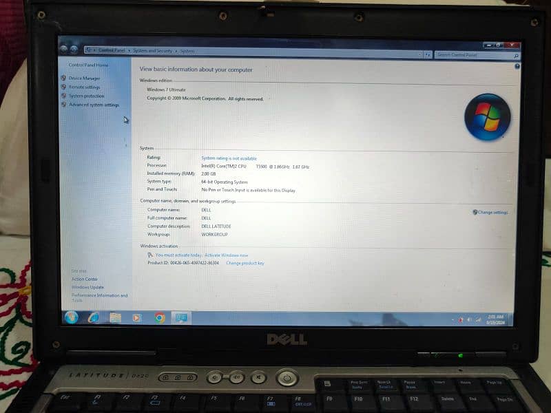 Dell Laptop urgent sale good condition 2