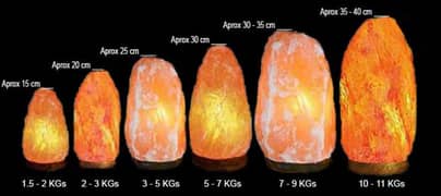 Himalayan pink salt lamps