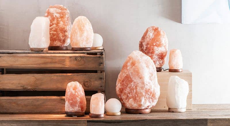 Himalayan pink salt lamps 1