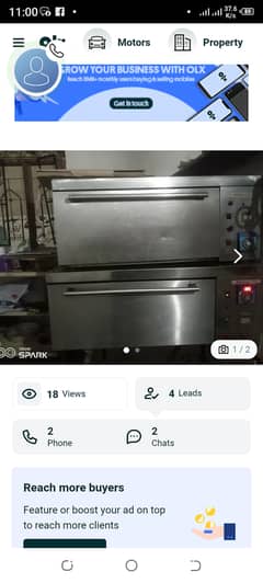 Used like new oven