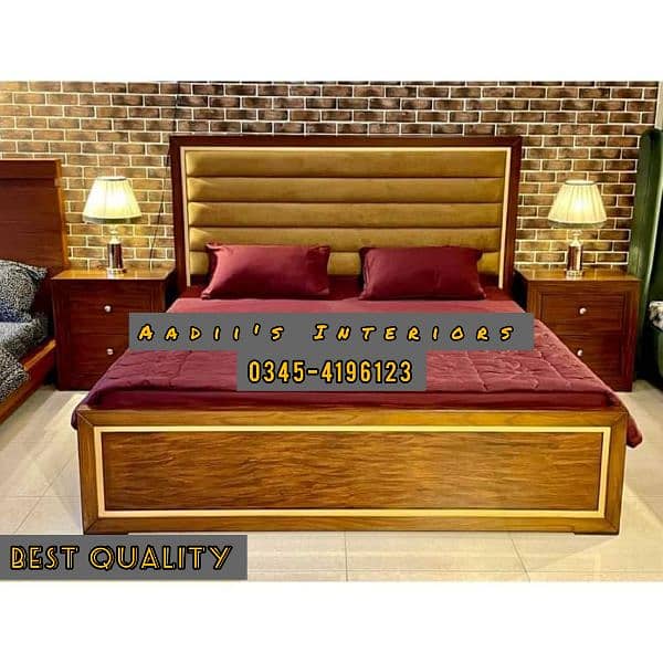 Luxury Bed With Sidetables 9