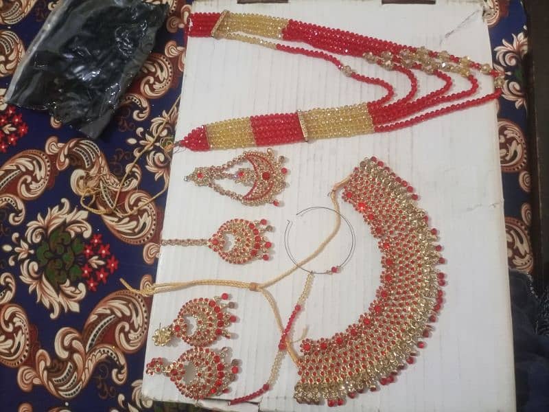 fresh red colour is braidell lehnga 1