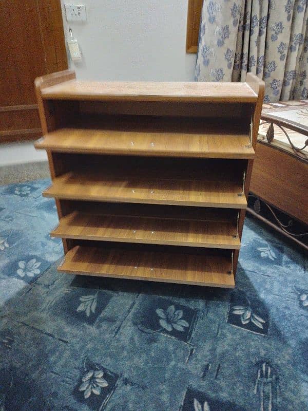 wooden shoe Rack 1